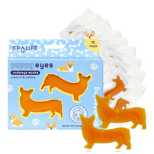 Load image into Gallery viewer, Puppy Eyes Corgi Shaped Brightening Eye Patches | 10 Pack - The Boutique by Sour Apple Beauty Bar
