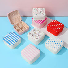 Load image into Gallery viewer, Travel Jewelry Organizer Box| Assorted Patterns - The Boutique by Sour Apple Beauty Bar

