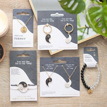 Load image into Gallery viewer, Pair of Yin Yang Best Friend Keyrings
