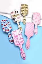 Load image into Gallery viewer, LARGE DETANGLE PADDLE HAIR BRUSH COMB | 40HC100: BOW B - The Boutique by Sour Apple Beauty Bar
