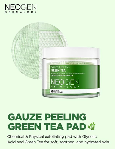 NEOGEN Bio-Peel Gauze Peeling Green Tea Face 30 Pads