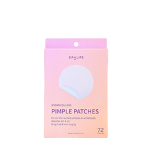 Load image into Gallery viewer, Pack of SpaLife hydrocolloid pimple patches on a white background

