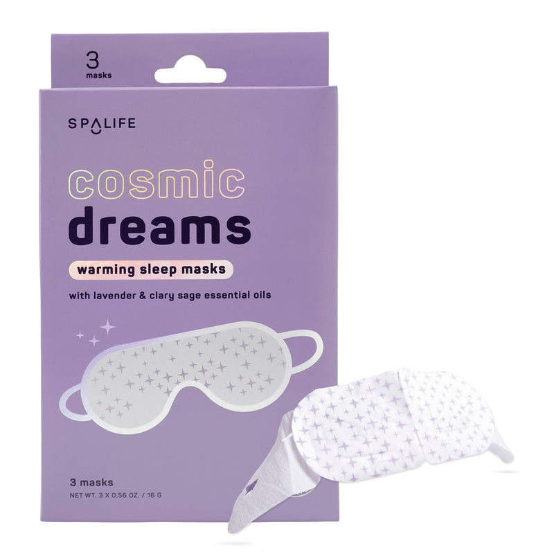 Cosmic Dreams warming sleep masks, three-pack