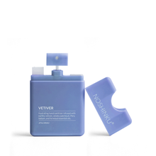 Load image into Gallery viewer, Refillable Vetiver Patchouli Hydrating Pocket Hand Sanitizer - The Boutique by Sour Apple Beauty Bar
