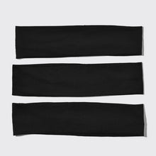 Load image into Gallery viewer, Kitsch Recycled Active Headbands – 3 Piece Set | Black - The Boutique by Sour Apple Beauty Bar
