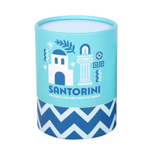 Load image into Gallery viewer, Santorini Coconut &amp; Sea Salt Scented Candle - The Boutique by Sour Apple Beauty Bar
