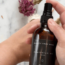Load image into Gallery viewer, Beauty From Bees | Magnesium Oil Essential Relief Spray

