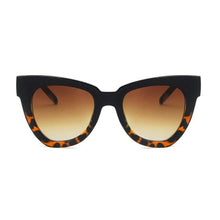 Load image into Gallery viewer, HAYLEY | Shady Lady Sunglasses - Black/Leopard
