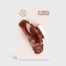Load image into Gallery viewer, Eco-Friendly Marble Claw Clip - Brunette
