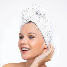 Load image into Gallery viewer, Quick Dry Hair Towel - Micro Dot
