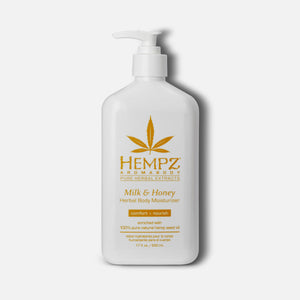 HEMPZ AromaBody Milk & Honey Herbal Body Moisturizer