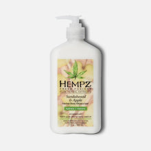 Load image into Gallery viewer, HEMPZ Fresh Fusions Sandalwood &amp; Apple Herbal Body Moisturizer
