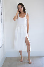 Load image into Gallery viewer, The Ribbed Penny Dress in Ivory
