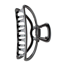 Load image into Gallery viewer, Open Shape Claw Clip - Hematite
