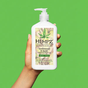 HEMPZ Fresh Fusions Sandalwood & Apple Herbal Body Moisturizer