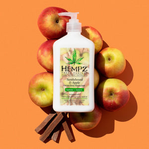 HEMPZ Fresh Fusions Sandalwood & Apple Herbal Body Moisturizer