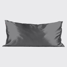 Load image into Gallery viewer, Satin Pillowcase King - Charcoal
