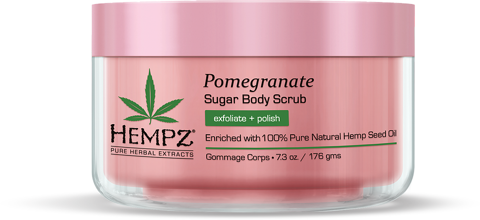 POMEGRANATE herbal sugar body scrub - The Boutique by Sour Apple Beauty Bar